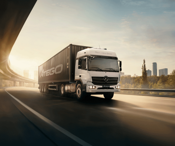 publicidad Mercedes Benz Atego