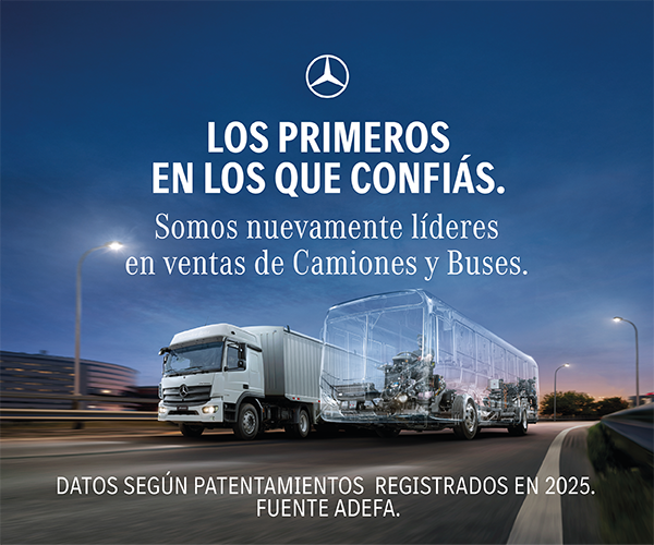 publicidad Mercedes Benz camiones